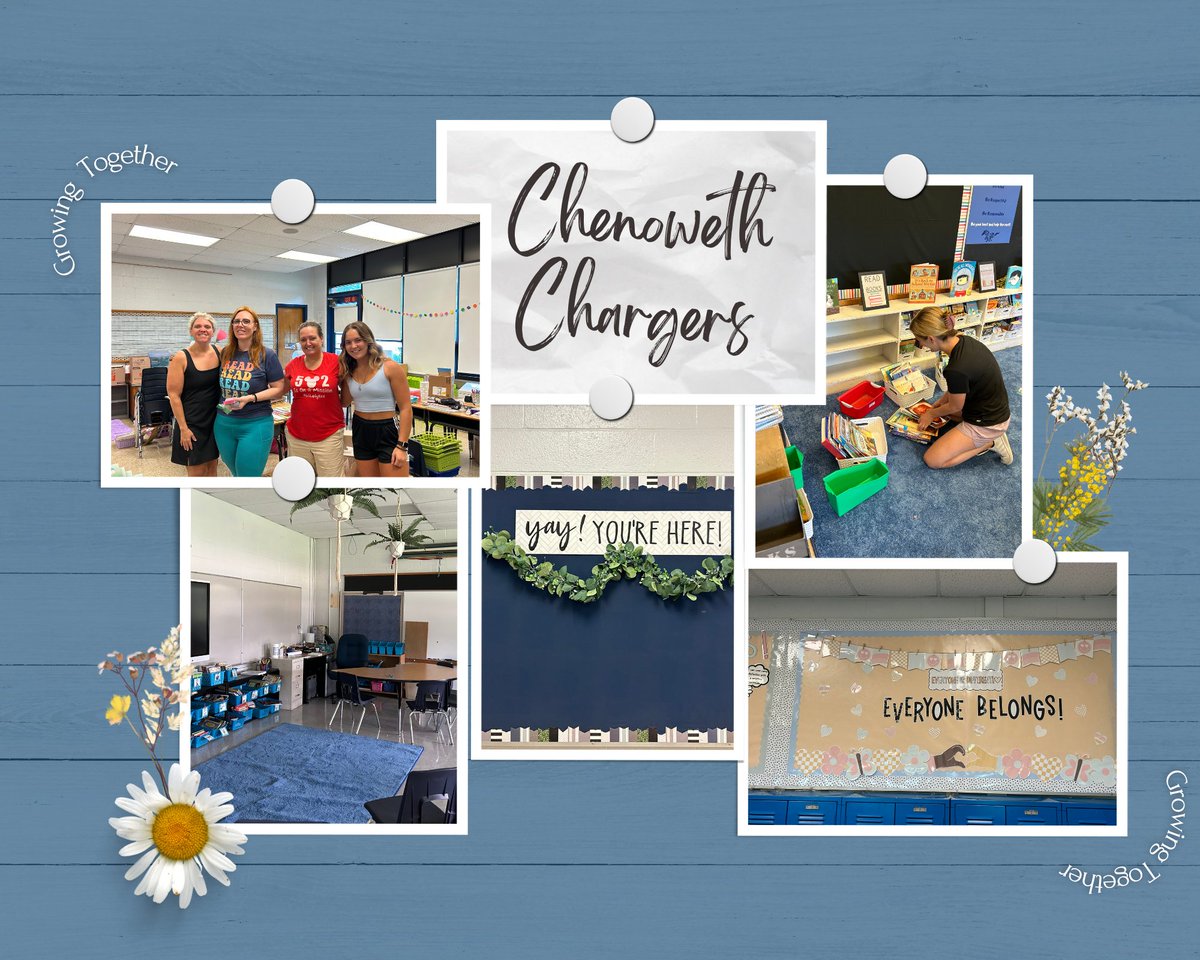 Katie_Wolff_'s tweet photo. Staff @chenowethes have been busy preparing for students! 💙

Huge thanks to those who have been helping with their #clearthelist Amazon purchases. 🐴💛

https://t.co/he2S4NpdPh https://t.co/h5VpKpMmW2