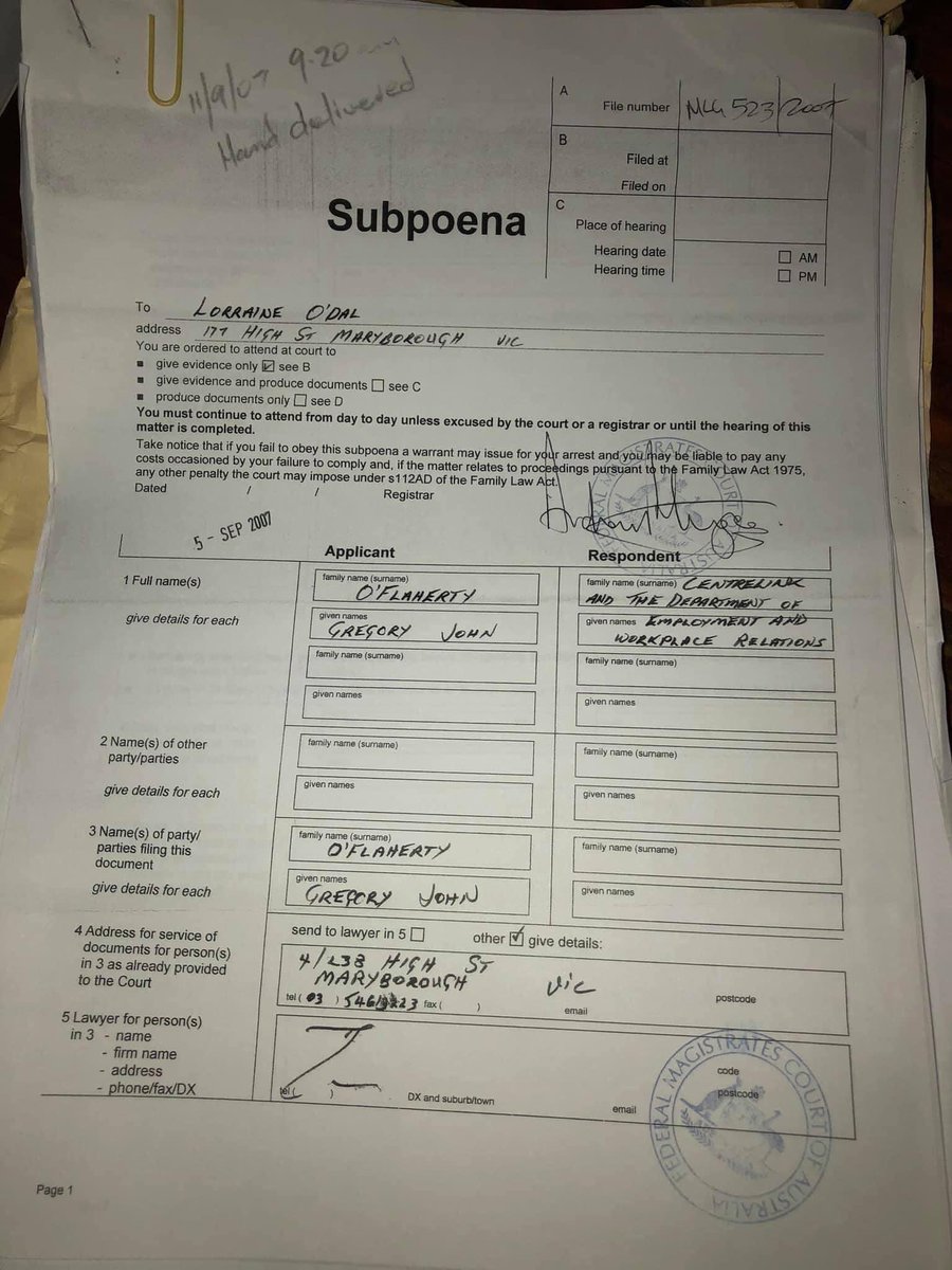 schitzoziris's tweet image. G’day again Insiders 🖖 Please ask Amanda if #Centrelink refused to supply a list of my previous addresses. to help Centrelink staffer Lorraine O’Dal try to claim me as #FamilyViolence m.facebook.com/media/set/?set…
&amp;amp; her girlfriend Rosa Rossi steal my Realestate
ibac.vic.gov.au/article/former…