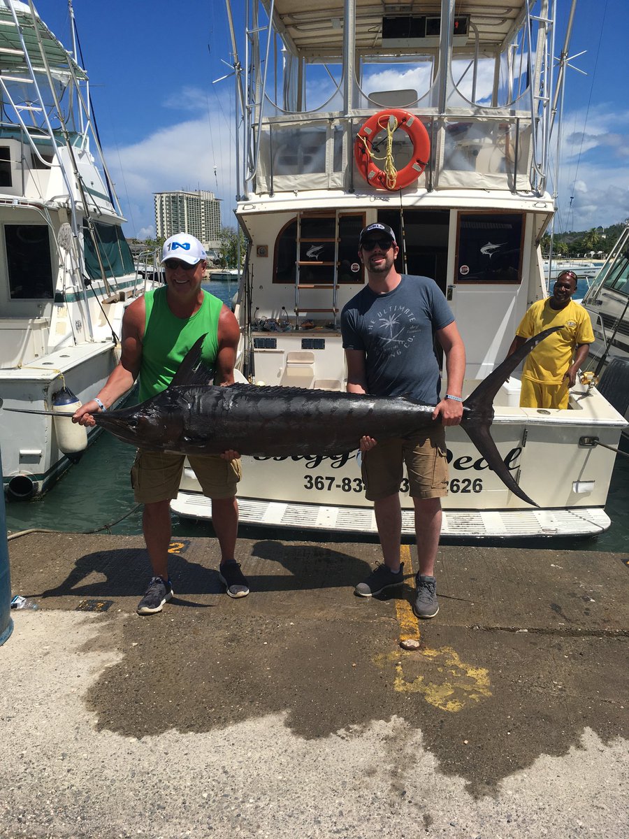 Flashback to 2019 - Blue Marlin with my son - Montego Bay Jamaica