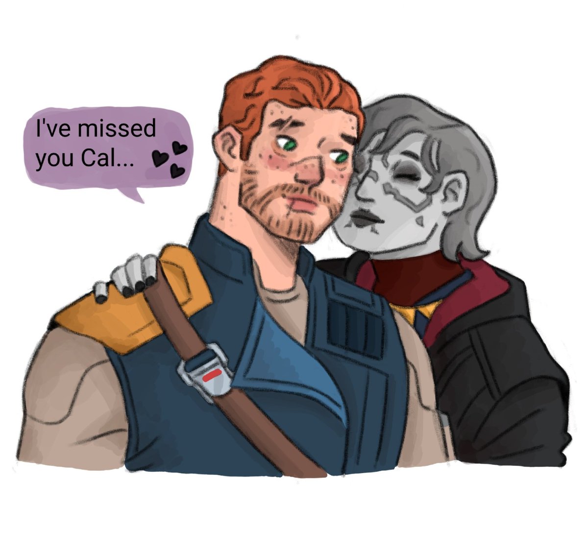 ShoBlue2's tweet photo. "The Jedi are not allowed to love"
Yeah... I don't think so.
#calkestis #merrin #JediSurvivor #calmerrin #StarWars https://t.co/uGkRZ9b26B