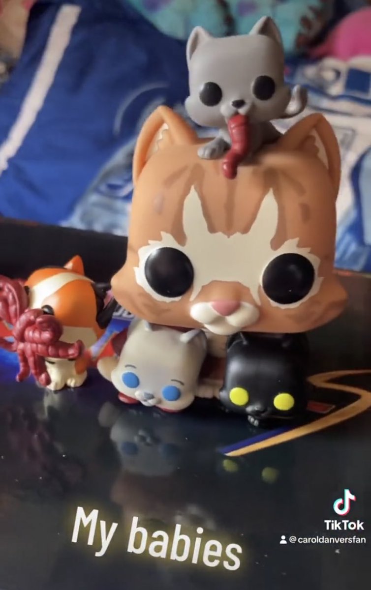 Funko Pops Captain Marvel Binary and Goose and Flerkittens! Omg can’t wait to see this on the big screen!! These two mommas will slay! #TheMarvels 

Images caroldanversfan