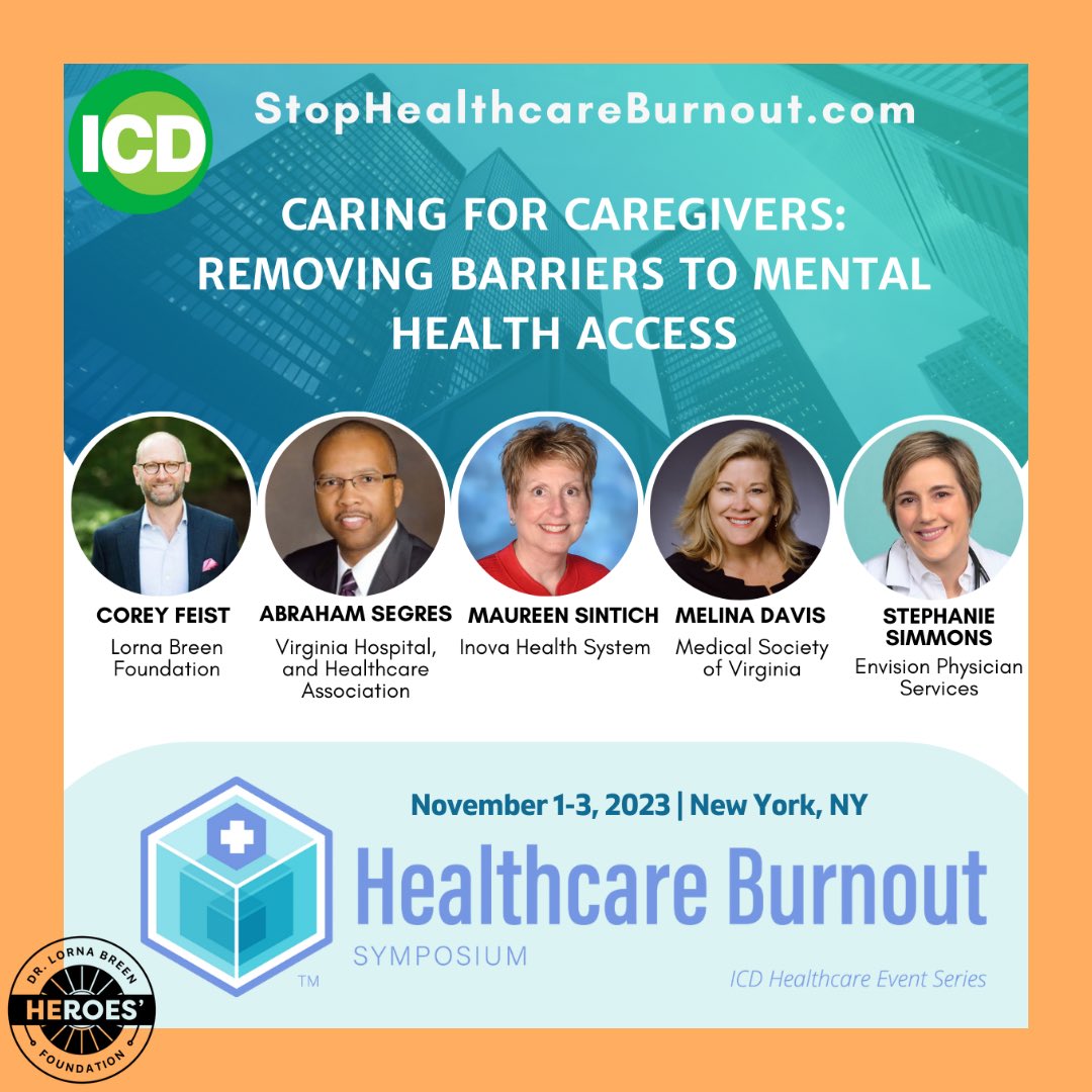 Join our Co-Founder and President, <a href="/PresCoreyDLBHF/">J. Corey Feist</a>, along with our Chief Medical Officer, <a href="/StefatMI/">Stefanie Simmons</a>, at the <a href="/Stop_Burnout/">Healthcare Burnout Symposium</a> 

Register for the event: stophealthcareburnout.com/registration-o…

#HopeForHealthcare #LeadForLorna #StandWithLorna #HowAreYouReally #StopTheStigma #ShineTheLight