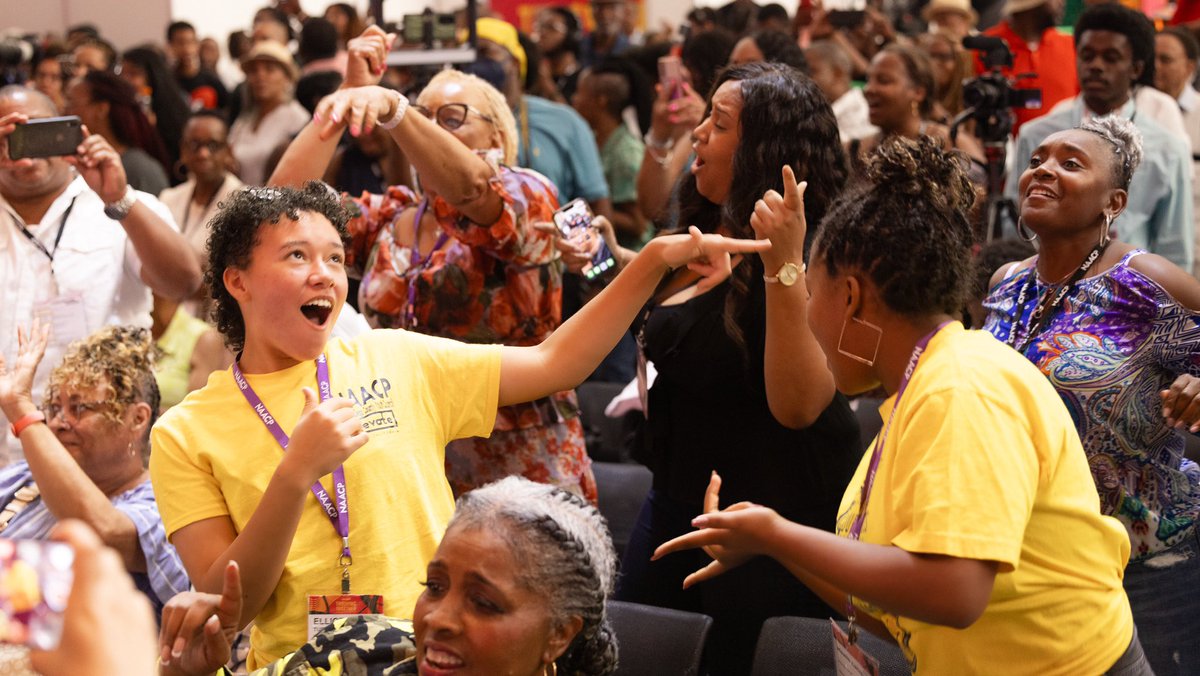 Over 10,000 people registered for the #NAACPConvention this year. We’re so excited to welcome all the attendees to an unforgettable experience.