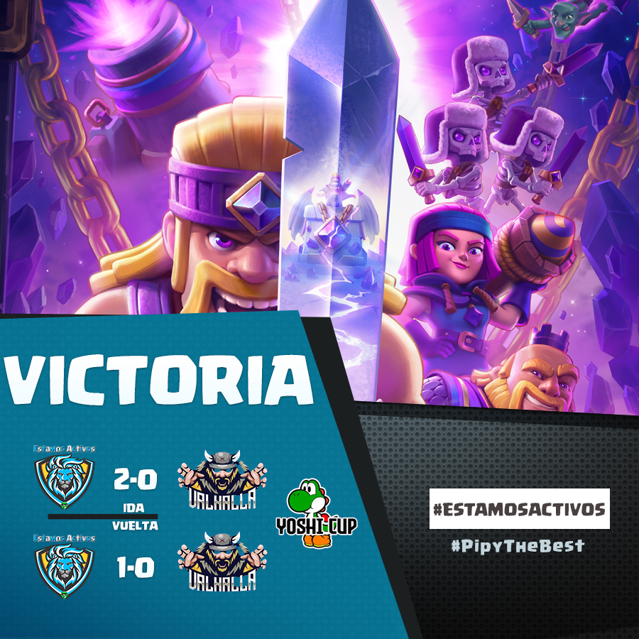 EstamosActivoCR's tweet photo. ¡Increíble victoria! 2-0 en la ida y 1-0 en la vuelta contra @ValhallaEsport_. Seguimos avanzando en la 🏆@CupsYoshi gracias a nuestros talentosos jugadores @Viktorcr10, @98adrianmarquez, @Bryan_CCRR, @MoraGod4 y @ErnestoRsr. ¡Mención especial al 👑 MVP @Edgar_S17! 👏 🦁❤️🐻 https://t.co/20KFSqZaJP