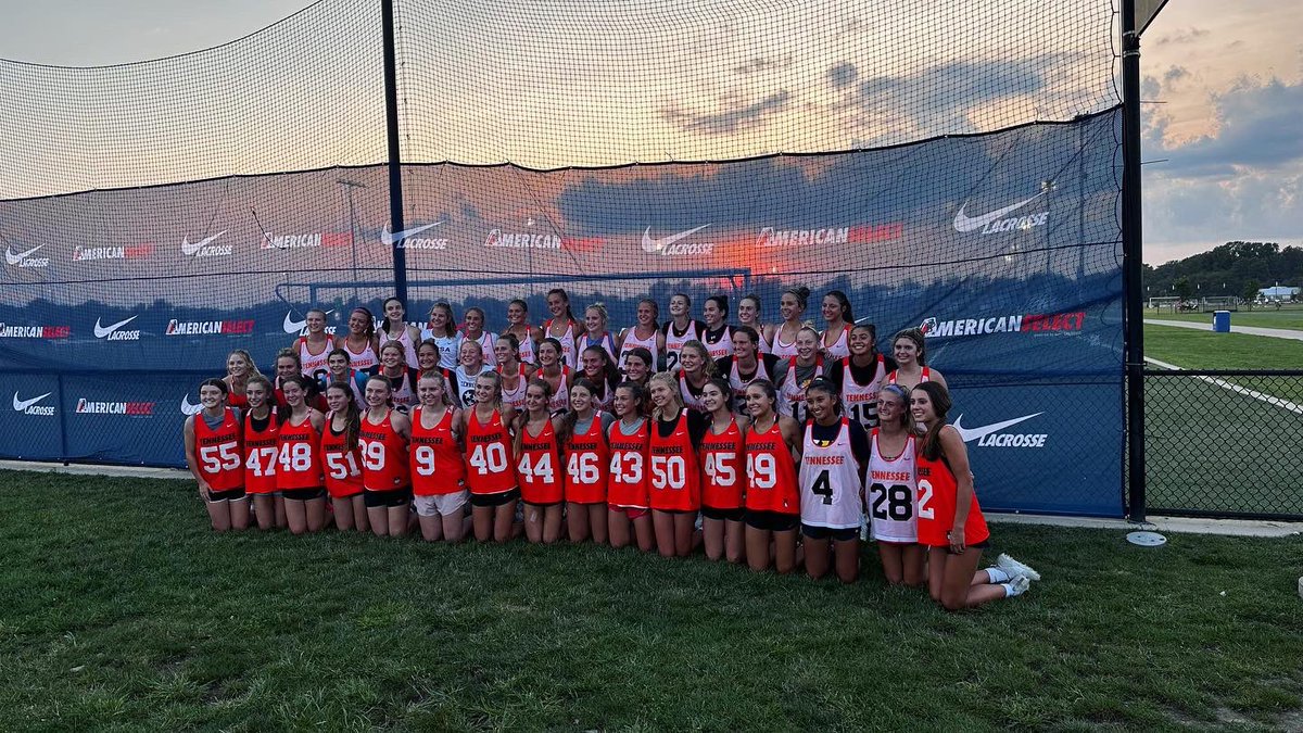 Anna Zone ‘26, Keringten Fearing ‘25, Claire Fritts ‘25 &amp; Kate Ramsey ‘25 represented Tennessee at American Select this past week! 🥍 Congrats girls!