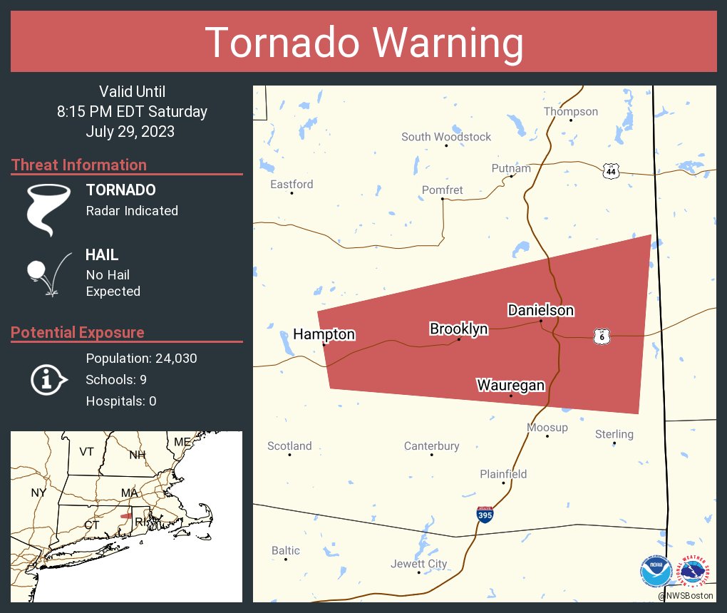NWS Tornado tweet media