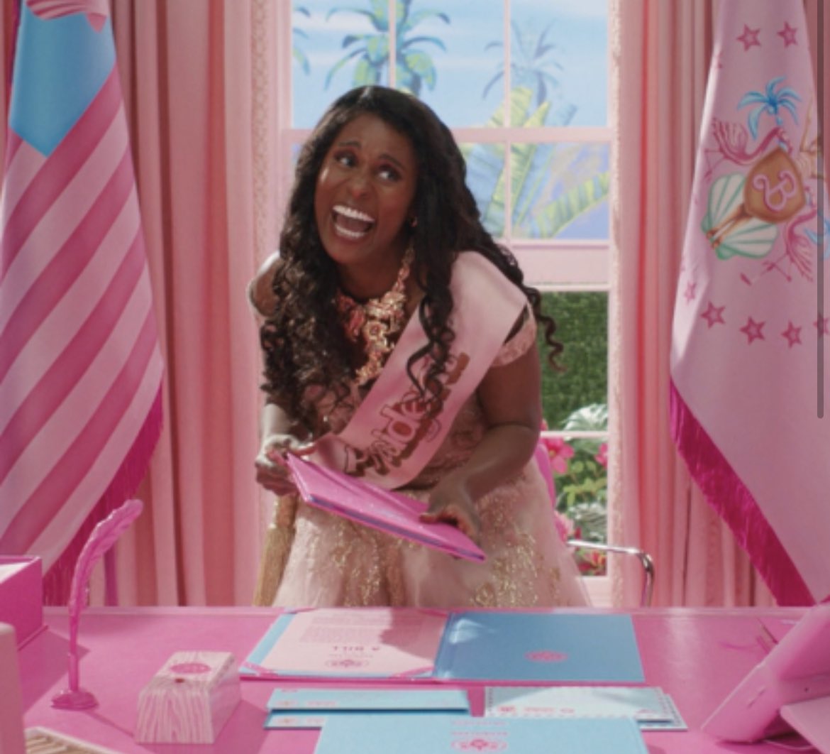 So many powerful moments in the Barbie movie.  One of my favorites is when lawyer Barbie says “I have no difficulty holding both logic and emotion at the same time and it does not diminish my powers, it expands them.”  So true, girlfriend.  PS Issa Rae 2024…who is with me?