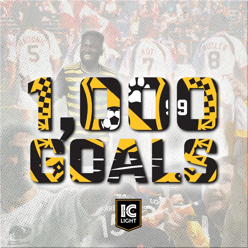 RiverhoundsSC's tweet photo. From Haitonic to Farrell, with a lot of Flavius and Kerr and so many others in the middle....

That last goal was the 1,000th in club history!

To celebrate, we have something planned soon with our friends from @IronCityBeer... stay tuned!

#PITvMEM #HOUNDTAHN https://t.co/wxBmPR0MsK