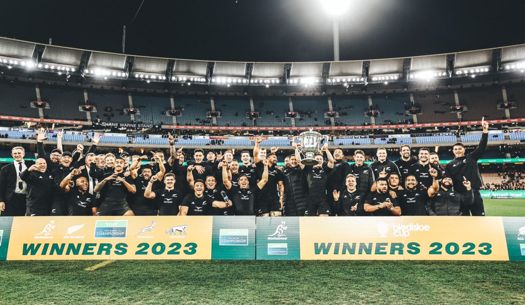 Bledisloe Cup ✅
Lipovitan-D Rugby Championship ✅

A successful outing at the MCG

#BledisloeCup