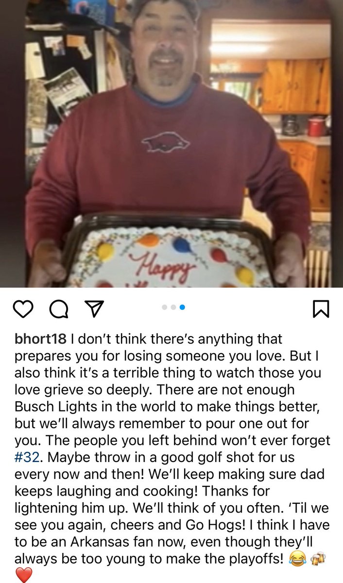 Help my golf game out would ya, fly high Uncle David #32 #BlueandGold