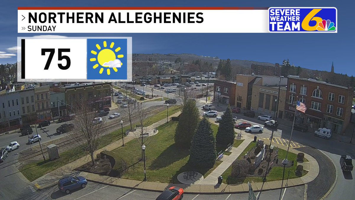 Here's tomorrow's forecast for the Northern Alleghenies. More weather ----> wjactv.com/weather