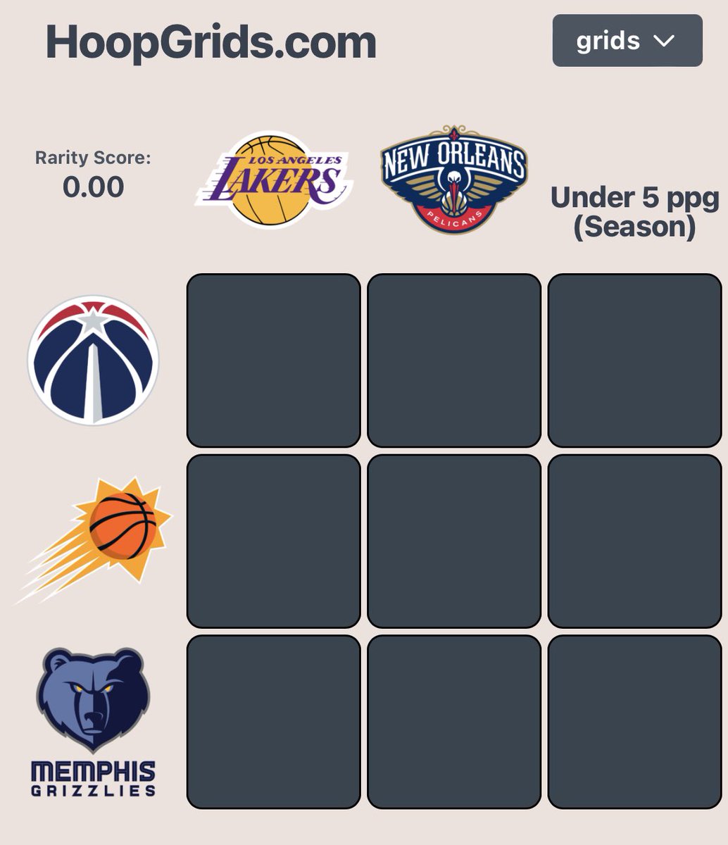 HoopGrids's tweet photo. All New Hoop Grid just dropped!

Reply with your grid if you can complete it? 👇

https://t.co/BUHqcIh0fg https://t.co/4DRlnruROB