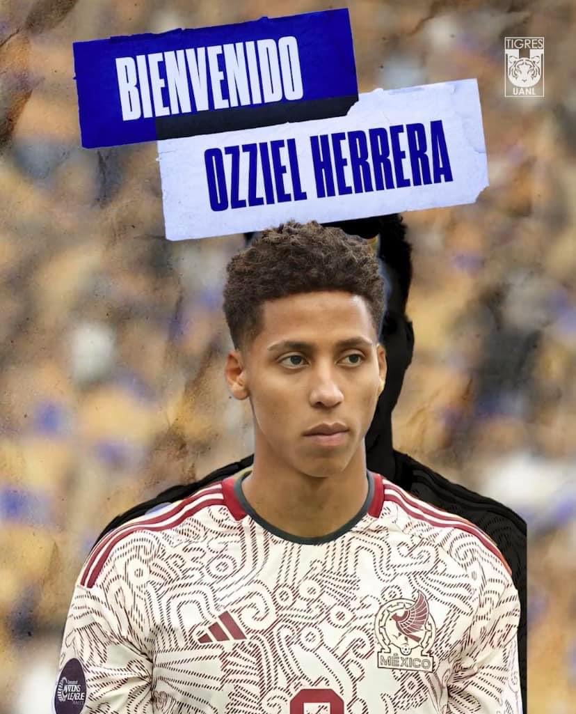 OFICIAL. ✅

Ozziel Herrera es nuevo jugador del Club Tigres UANL. Llega procedente de Atlas FC. 

➡️ Transferencia definitiva por cuatro años.
