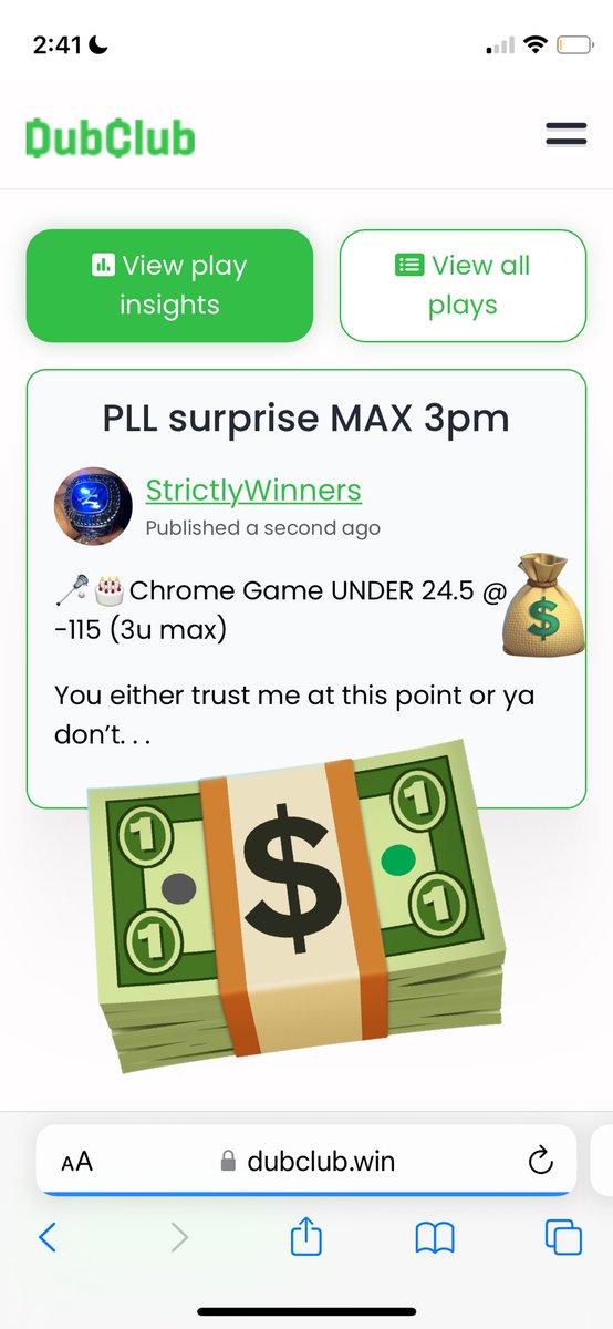 SayLessCashMore's tweet photo. #MaxPlays this week; 7-1 🎂🔥💰
✅🥍🎂Chrome UNDER 24.5 (3u)
Bonus Dog of Day;
✅🥊Medic ML +175 !!! 🫣💰
Let’s. Fucking. Gooooooooo. 🤑🎂
Who tailed the goat !!!??? 👀 🐐
Retweet. Like. Comment !!!🤍🤞🏽
More winners on the way.
Just run me up. I Promise.
WHERE WE AT ?! https://t.co/jDngHurRG7