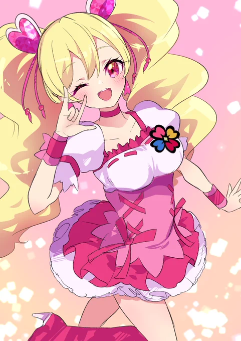 キュアピーチ(過去絵)