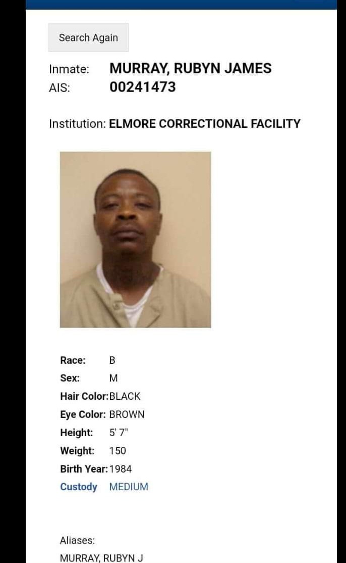 FREEALAMOVEMENT's tweet photo. Update: 

1/ The Tweet about the officer involved beaten and death of Mr. Murray at Elmore was deleted in light of the fact that Mr. Murray was beaten by officers before he ever came into contact with the two incarcerated individuals that are also charged in the homicide. https://t.co/HNgP1u49ne