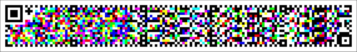 lauriewired's tweet image. Someone has managed to fit ~1000 Bytes of data into a single QR code by adding RGB color to the rMQR standard.

That&apos;s a lot more room to hide a malicious payload...

hackaday.io/project/192082…

(Don&apos;t worry, the one linked here is just 400 digits of pi)