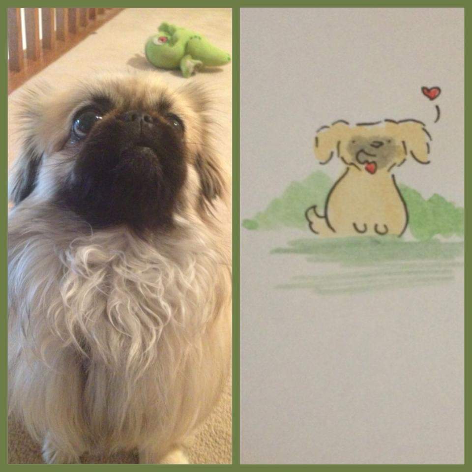ephstephanie's tweet photo. Ten years ago, @katiecandraw painted this of my girl at @FANEXPOCANADA and it makes me smile every time I walk by!
The painting and our girl is still around, she's just a lot more grey! https://t.co/1TPL9kwoAP