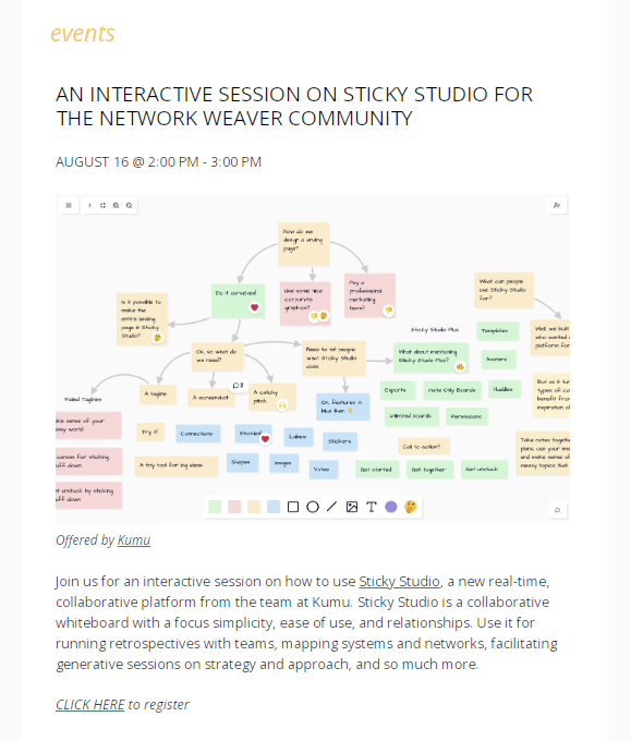 juneholley's tweet photo. INDIGENOUS INFORMATION SHARING, A future for all of us, and new events
NW's newsletter: https://t.co/KtbuyVbNQW
Subscribe: https://t.co/j1njzwPhJH
#Networks #NetworkWeaver #SystemsChange #Transformation #Liberatory #Equity #Communication https://t.co/OhKzWuS1RO