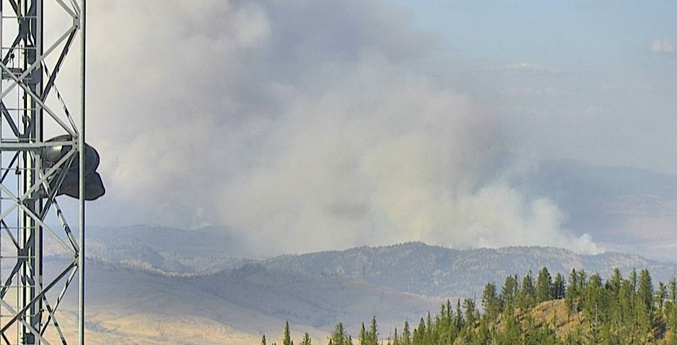 #EagleBluffFire
The fire is 2,500 acres per WildCAD.