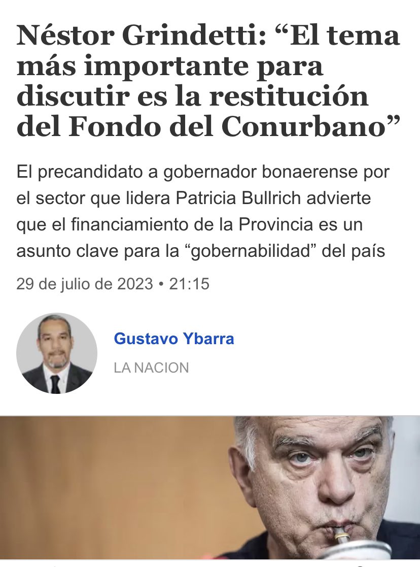 FlavioAzzaro's tweet photo. Hace 5 minutos, @LANACION subió esta nota con @Nestorgrindetti… Sí, hace 5 minutos, después de que Independiente perdió con Boca y la gente se fue echada con balas de goma. https://t.co/s7Eez930YI