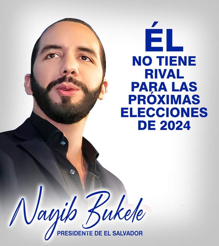 AnonimoSV503's tweet photo. ¡ Cuantos apoyan la reelección del presidente Nayib Bukele ! https://t.co/lciuBcdH33