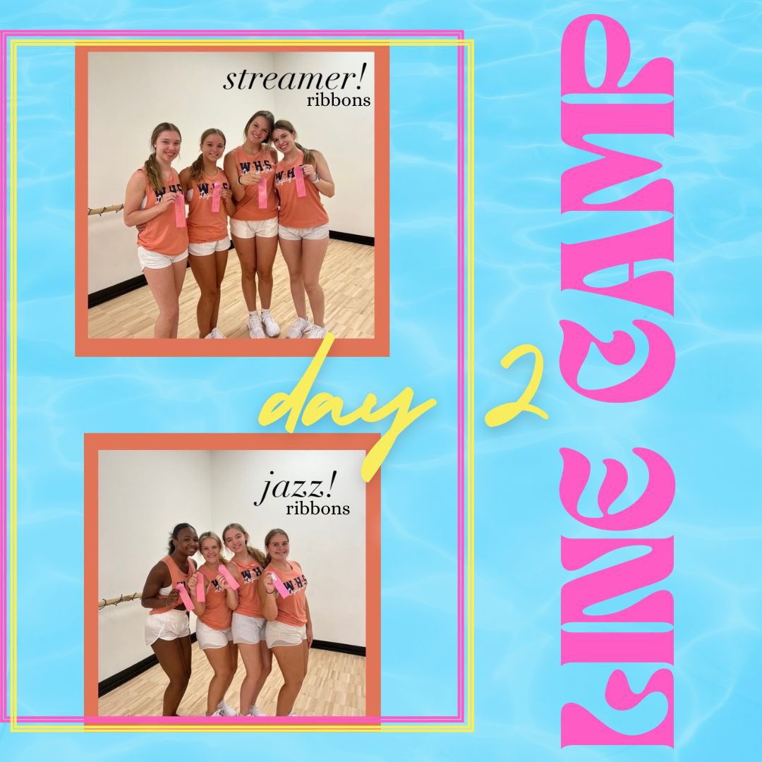 WHSLegacyLine's tweet photo. day 2… the hard work & fun continues!🧡💙
@WakelandHS #divedeep #linecamp #drillteam https://t.co/Xz3VaDSL5t