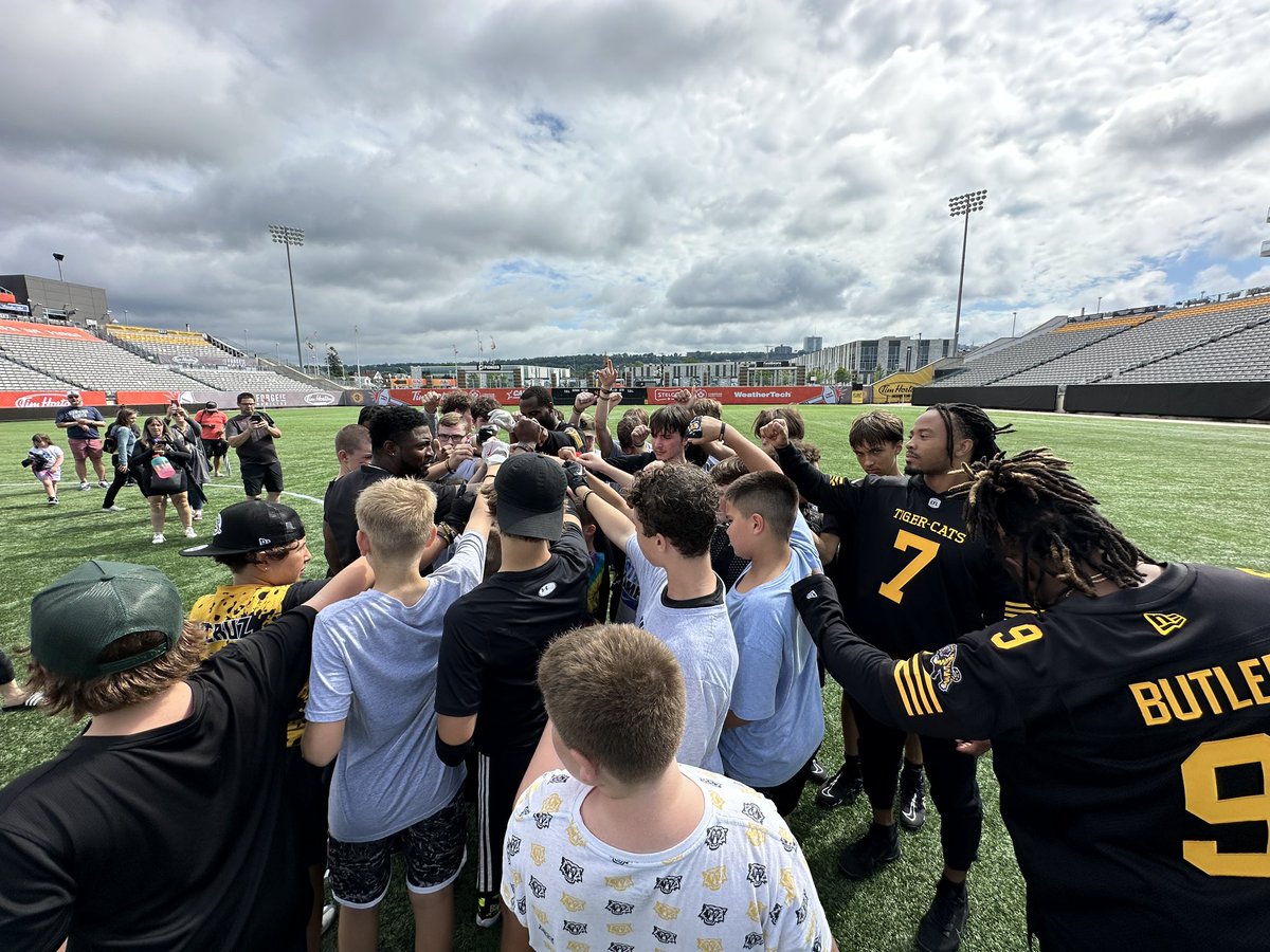 Thank you Hamilton.  #NikeFootballCamp