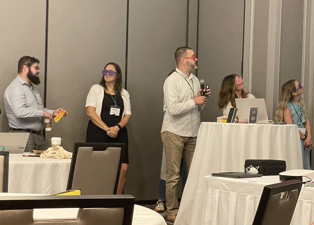 ZLabrot's tweet image. Because you present research projects in SCD-enhancing glasses at the #IESSCRD Institute 

Probably the best professional development experience of my life