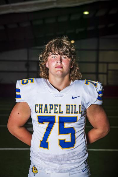 BrandonOSports's tweet photo. 16th annual East Texas High School Football Preseason Dream Team OL:  
@CaseyPoe2024 of @Lindale_FB 
@drummond_dyllan of @ChapelHillFB 
@BraydonNelson1 of @kilgore_fb 
@C_Hack2024 of @PGHawkFootball 
@LucasCano75 of @GilmerBuckeyeFB 

See rest of the team: https://t.co/MABFYFaCvW https://t.co/cr5MhuiSOs