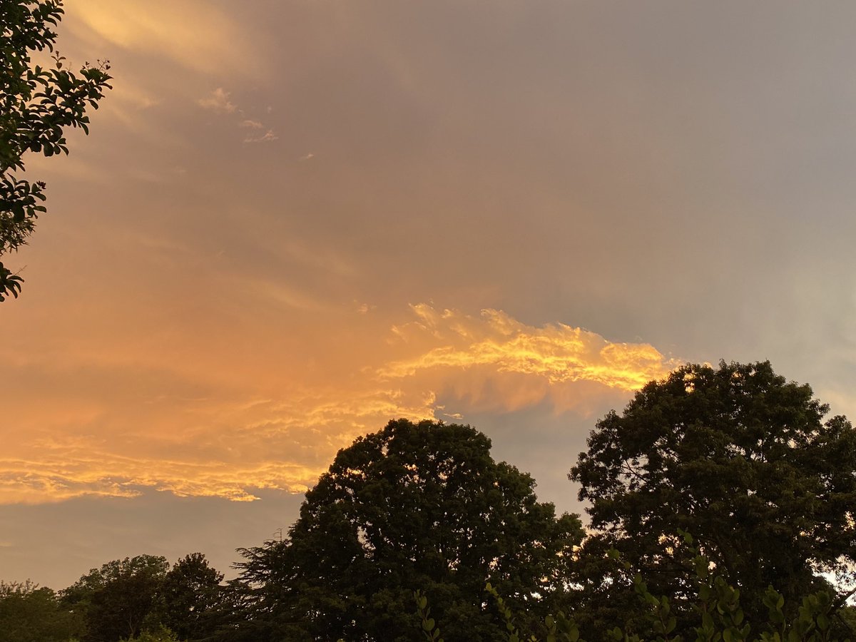 Is this a sign that an indictment storm is about to break out on the orange cretin? Sister took the first one a few minutes ago in northern VA, pretty near DC. The second is mine in central Virginia.  Please please please be a harbinger of an indictment storm!!!