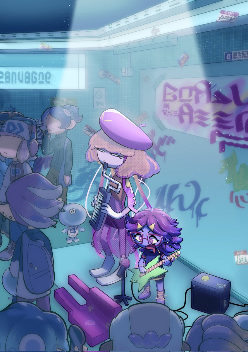 Posting my piece for the <a href="/risinghueszine/">Rising Hues Zine💫 OUT NOW!</a>!! 🎹🎸🎶🎶