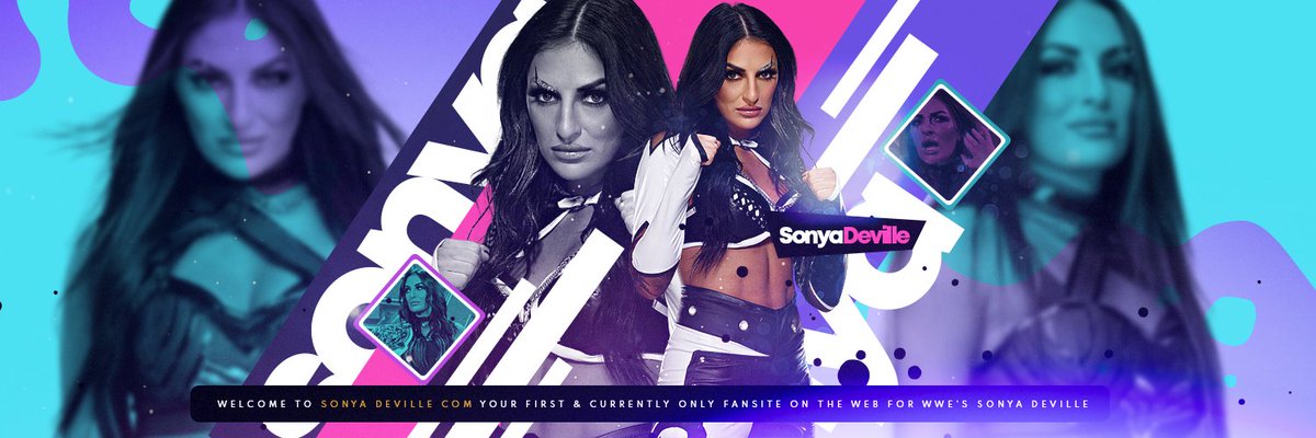 SonyaFansite's tweet photo. We've also got a brand new twitter look thanks to @_Studio27 as well & we absolutely love it and hope @SonyaDevilleWWE & everyone does as well 🖤 #SonyaDeville #PrideFighter #DaddyDeville #WWE https://t.co/cJ4896wlls