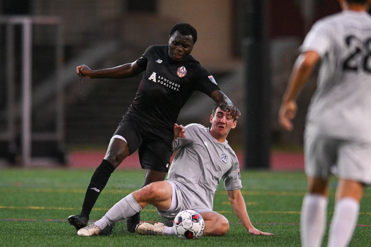 First half action between <a href="/WCUSCPredators/">West Chester United SC</a> and <a href="/ApotheosFC/">Apotheos FC</a> 

#NPSL #NPSL20