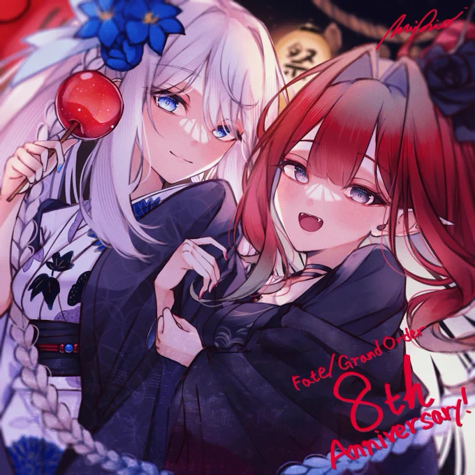8周年おめでとうございます～!! モルトリ母娘は正義なので! #FGO #FGO8周年 #FGO8周年メッセージ
