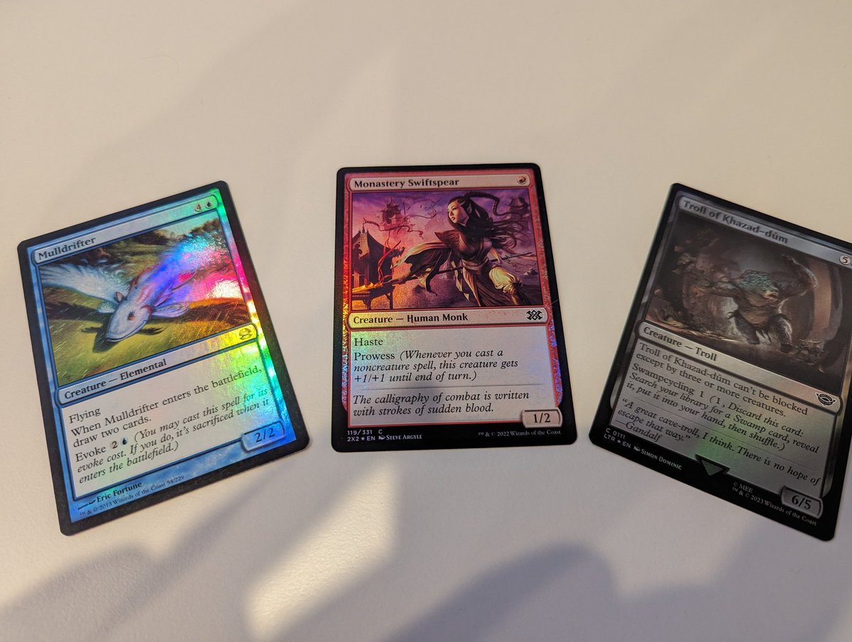 CelticMajoraMTG's tweet photo. Few cube foil pickups 🎉 https://t.co/qN1SnpCSMv