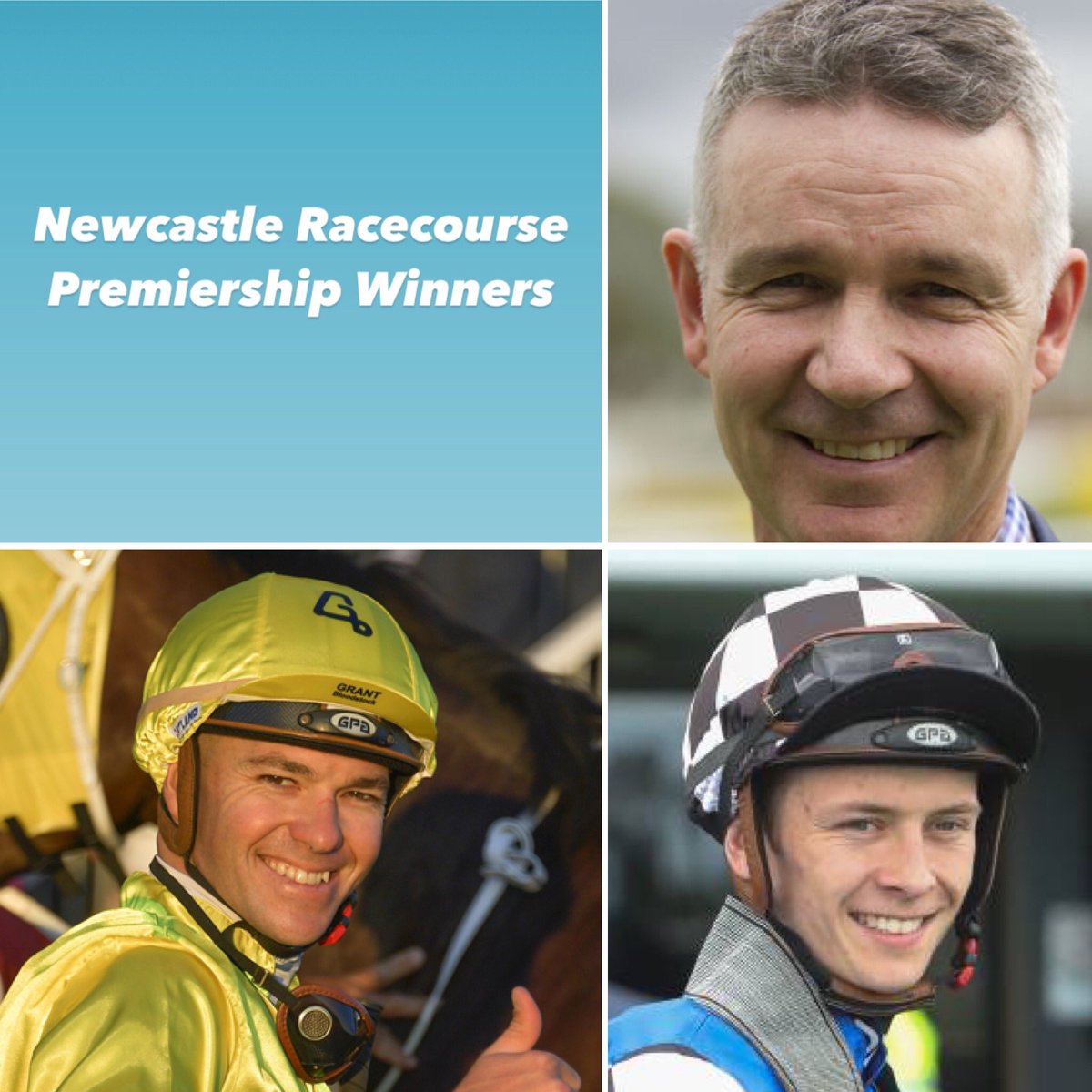 Congratulations to this season’s NJC Premiership winners! 
Trainer: Matthew Smith (17 wins) &lt;a href=&#34;/mcsmithracing/&#34;&gt;Matthew C. Smith Racing&lt;/a&gt; 
Jockey: Keegan Latham (20 wins) &lt;a href=&#34;/keaganlatham/&#34;&gt;Keagan Latham&lt;/a&gt; 
Apprentice Jockey: Dylan Gibbons (7 wins) &lt;a href=&#34;/djgibbons22/&#34;&gt;Dylan Gibbons&lt;/a&gt; 
The Max Lees and Bill Wade Medal winners will be announced soon.