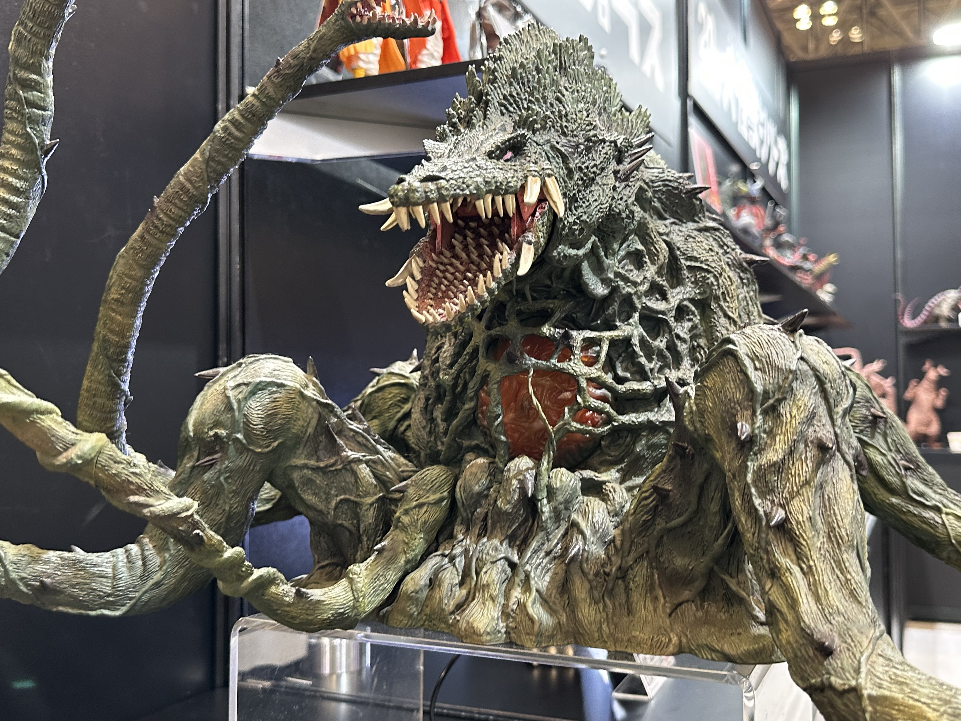 エクスプラス 東宝大怪獣シリーズ ビオランテ 発光ver. 男らしい エクスプラス 東宝大怪獣シリーズ ビオランテ 発光ver. 男らしい