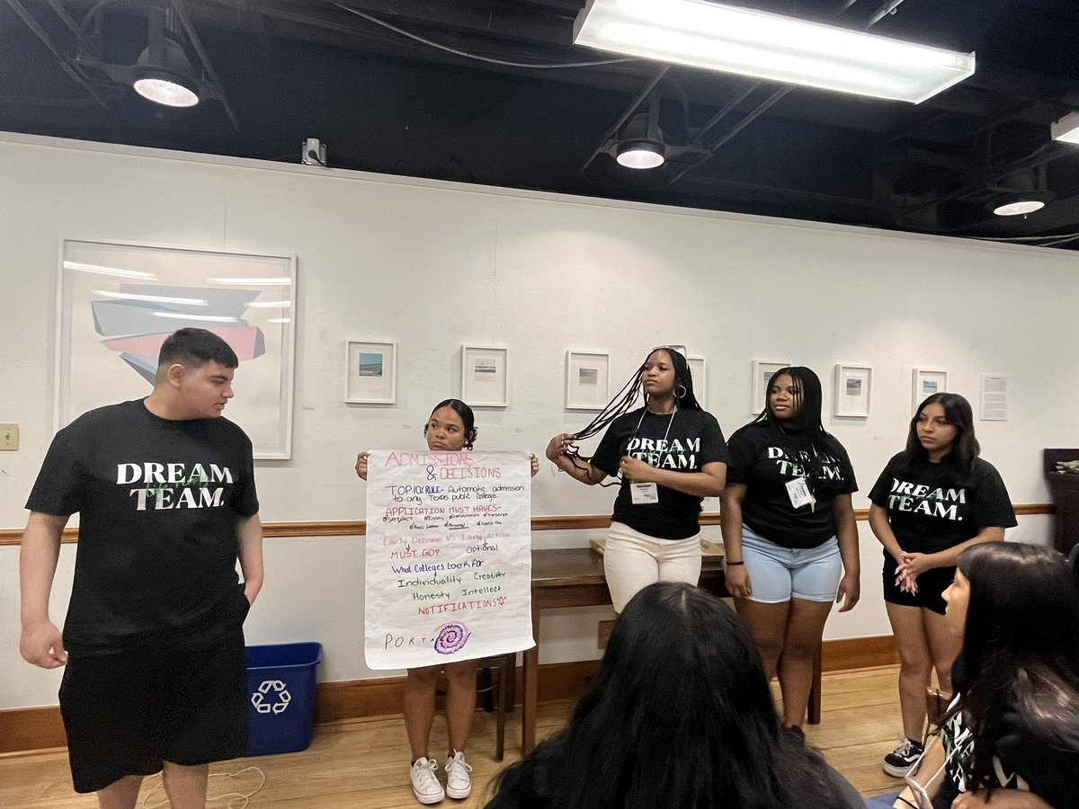Aldine2College's tweet photo. That’s a wrap on our 2023 Dream Team Leadership Conference. Huge shoutout to @TXSTHonors for hosting us!

Our coordinators can’t wait to see what new skills students will put to use at their campus this academic year!✨#Aldine2College https://t.co/tgBlKSLzw2