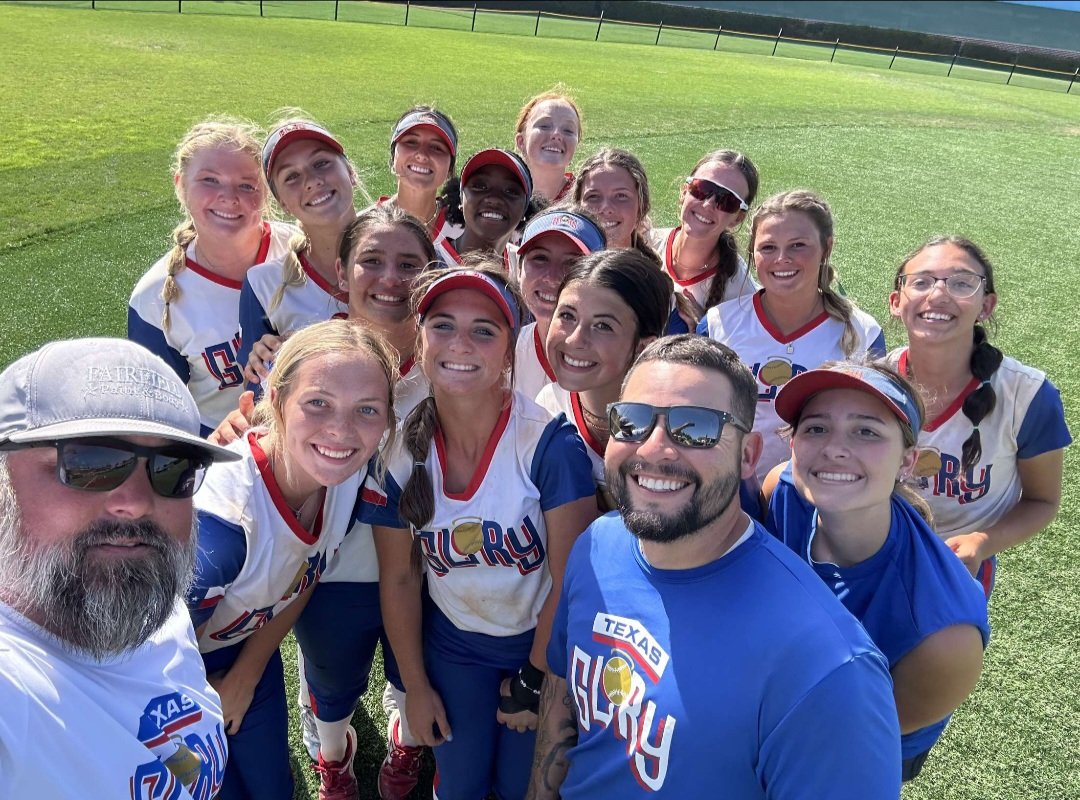 HotshotsNaudin's tweet photo. @TexasGlory Naudin 16u is headed to  Championship Sunday at  @thealliancefp National Championship in California. #iplaytcs @TCSFastpitch @ednaudin @LeeVelazquez06 #PrepareCompeteWin #GloryNaudin #BetterTogether https://t.co/51BqMBmTWo