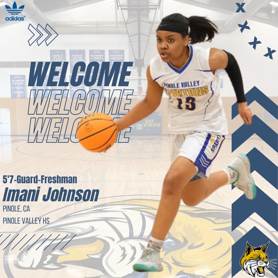 UCMercedWBB's tweet photo. From Pinole to Bobcat Country, CA

Welcome Imani Johnson to UC Merced! #GoBobcats https://t.co/mrx7iSfHno