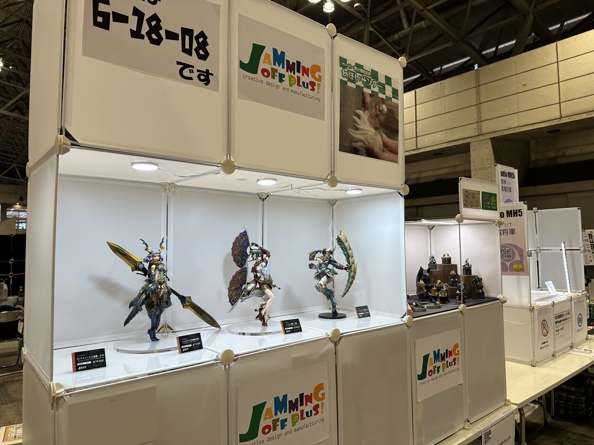 masaichi_'s tweet photo. はじまりましたー
ラヴィーナ展示してないですけどあります
#wf2023s https://t.co/oEDaHHyGoa