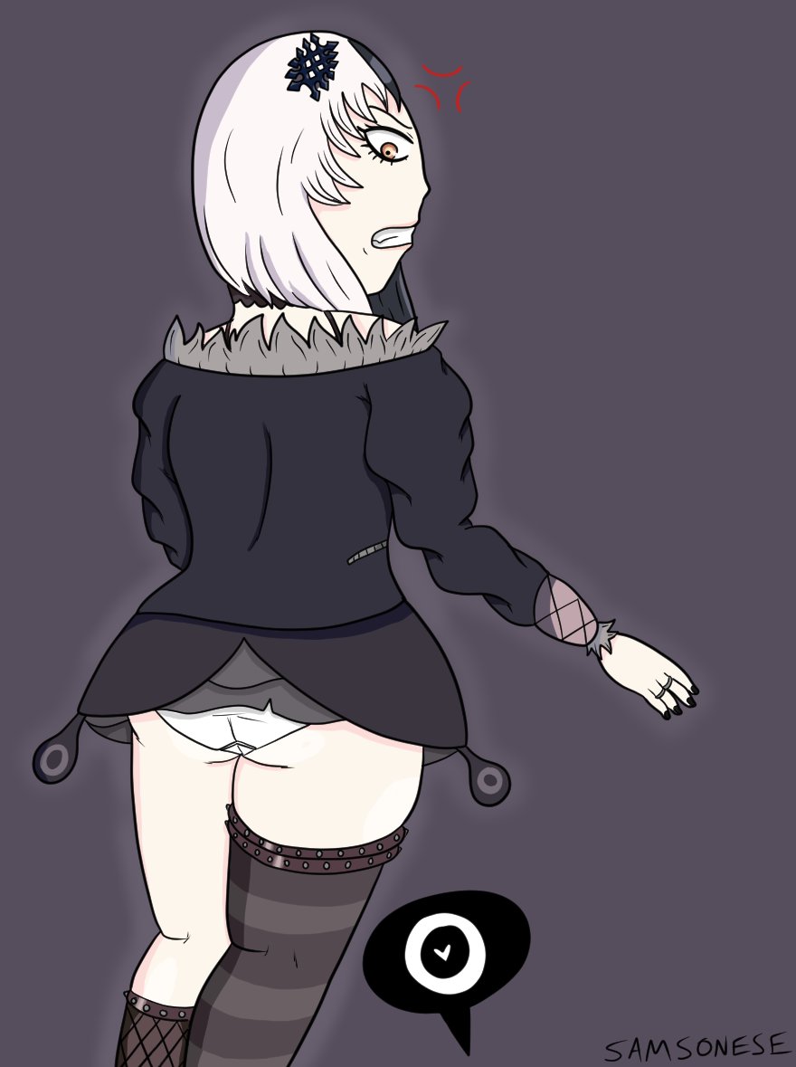 SammuDraws's tweet photo. Life hack: You can rearrange the letters in "Shiori" to spell "oshiri".

#NSFW https://t.co/5U2Q9Kx8Zl
