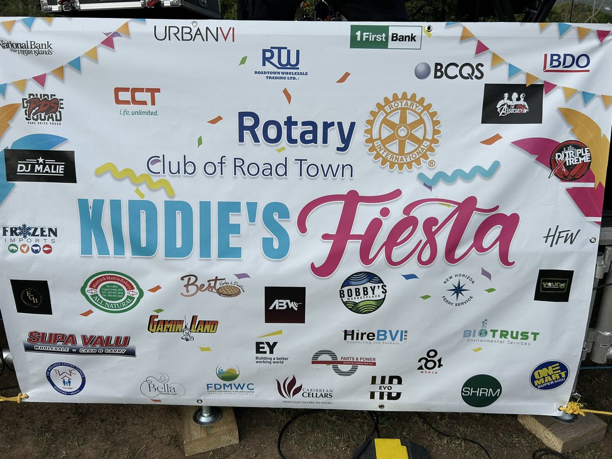abment_vi's tweet photo. We're always happy to give back to the community!🙏🏾

Kiddies Fiesta is officially back!🥳🇻🇬 Special thanks to Rotary Club of Road Town for allowing us to contribute to it's success. See you guys next year!

#abmentsummer/#abmsummer 
.
.
.
.
#abmentsummer https://t.co/iZvz1pB8vP