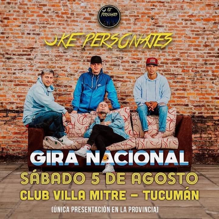 Gea_Prensa's tweet photo. ⚠️ Atención #Tucuman ⚠️ ⬇️

ÚNICO SHOW DE @KePersonajes EN LA PROVINCIA

 ‼️Importante‼️

🔘 La venta On Line será este Lunes 31/07 desde las 10 horas hasta el 02/08.
#kepersonajes #Tucuman https://t.co/TGGV1Ywf7C