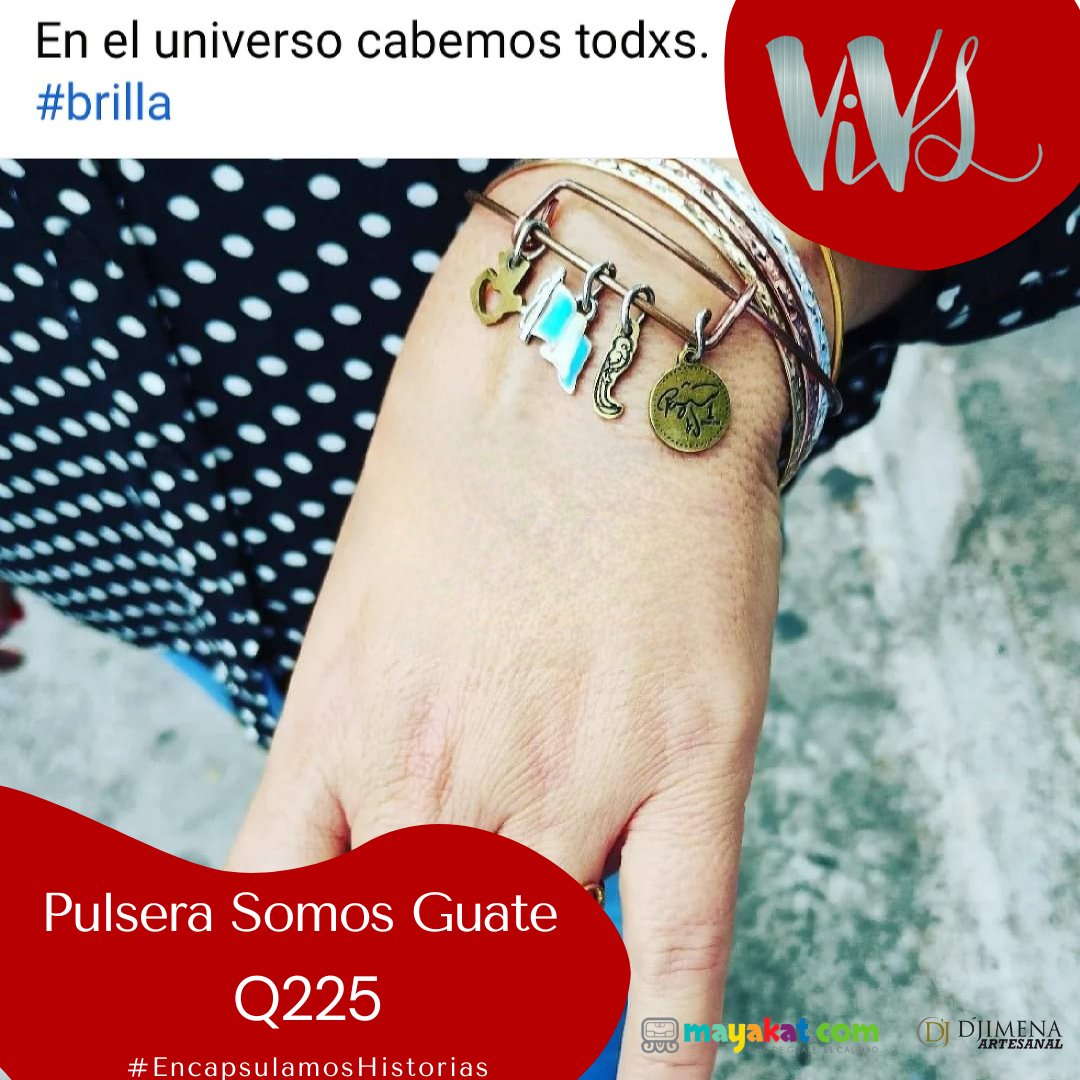 ViVSguate's tweet photo. ✨️💫Gracias @menjurjesgt por #encapsularhistorias junto a #vivs y juntos crear una mejor #guatemala
Pulsera Somos Guate
#ediciónlimitada https://t.co/iYZnm4Um7N