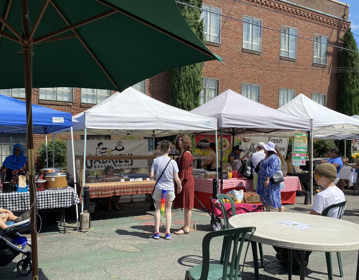 I threw down with a double sized tamale and horchata at the Hollywood Farmer’s Market on Sandy blvd in Portland, OR. The world and all of its glorious food variations was there…so PNW!