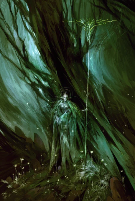 QR with your green art. The most difficult color of all!