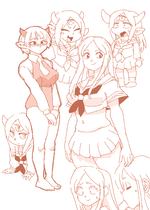 LV1魔王とワンルーム勇者。
魔王さまかわいい。 