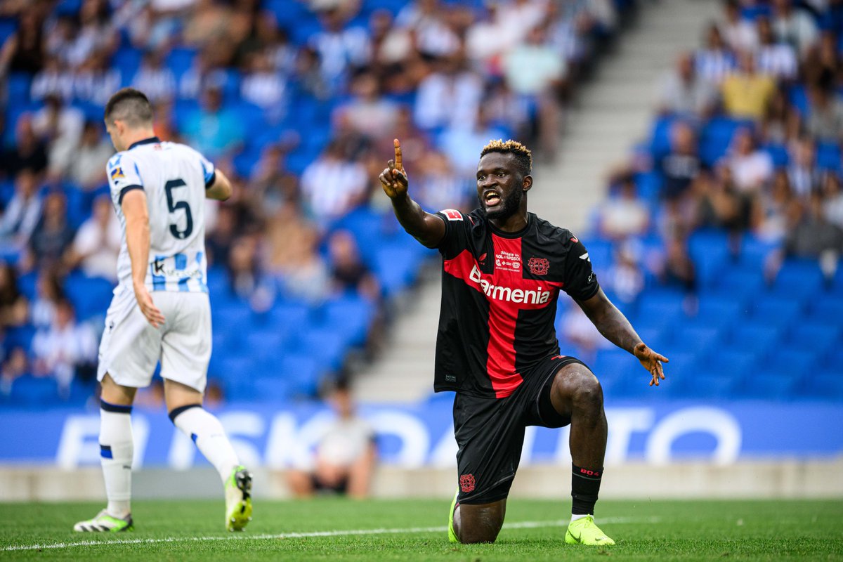 bayer04_en's tweet photo. Looking good 😊
#RSCB04 #Bayer04 #Boniface https://t.co/vfkQhGmPBT
